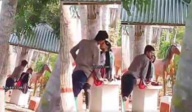 College Gf Lovers Fucking In Park  Viral MMS Video