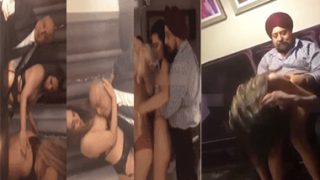 Rich Punjabi NRI Businessmen Dirty Party MMS Video