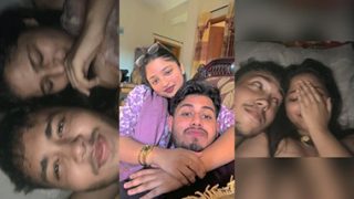 Cute Bengali Lovers Kissing And Fucking In Home