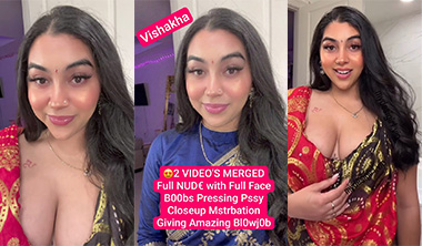 Indian Nri Influencer AKA Vishakha Viral MMS Clips