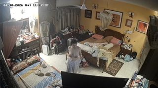 Sexy Bhabhi After Bath Dress Changing CCTV Video Watch