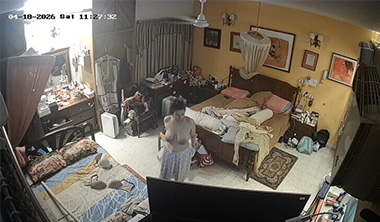 Sexy Bhabhi After Bath Dress Changing CCTV Video Watch