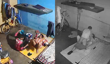 Shy Tamil Wife With Husband Fucking In Home CCTV Cam
