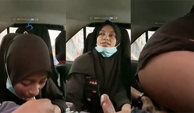 Desi Hijabi Girl Blowjob Dick Fucking Inside Car Watch