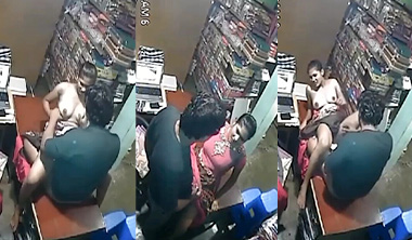 Hot Tamil Girl Affair With Shop Owner Fucking CCTV Watch